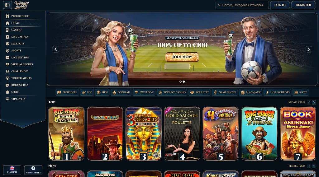 Gambling review site - Wonderluck